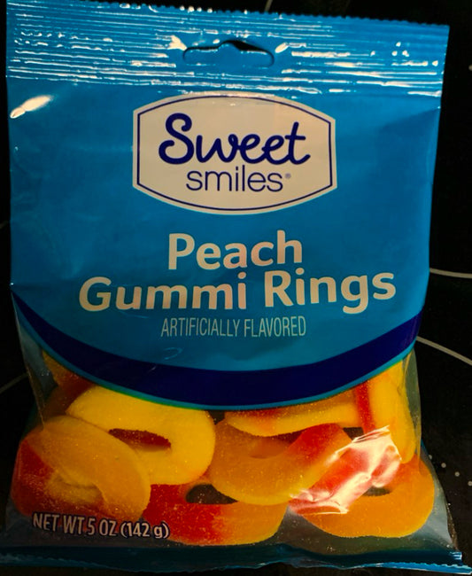 Peach Gummi Rings