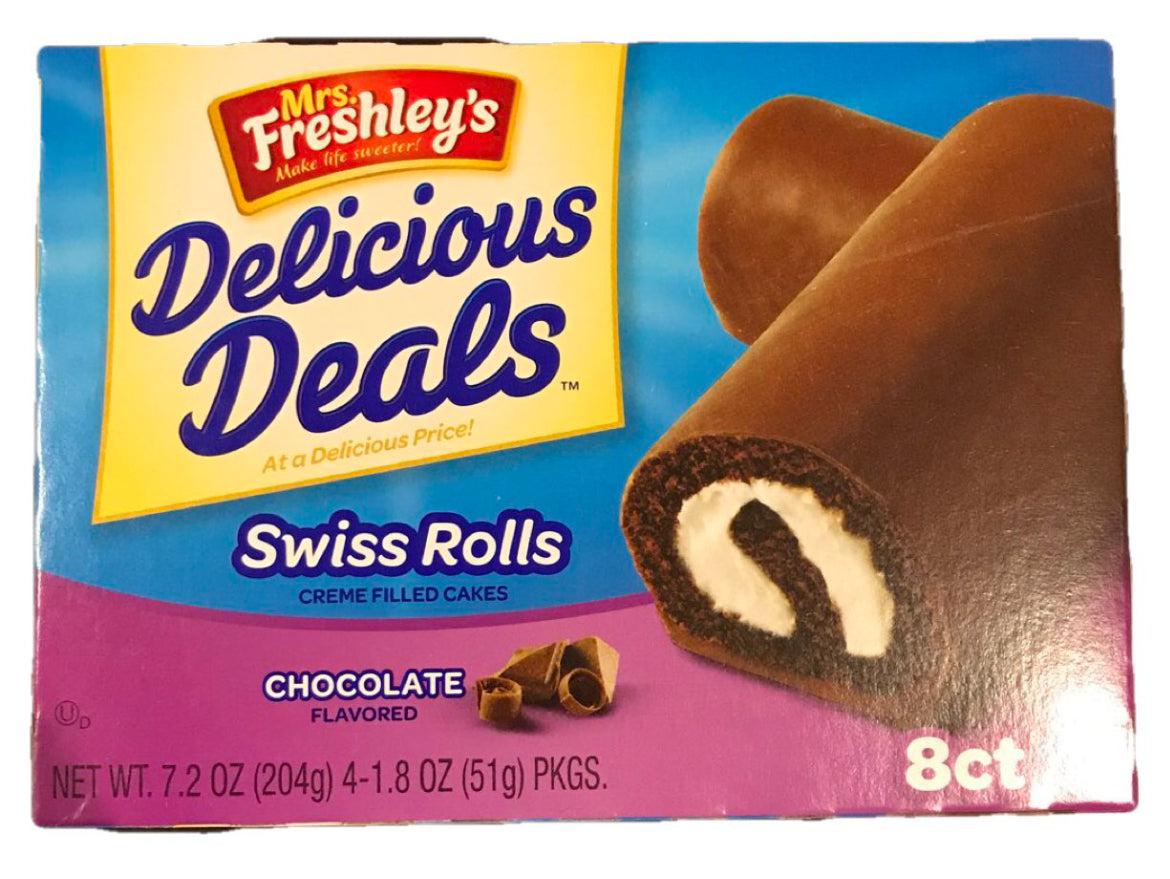 Swiss Rolls Box (8Ct)